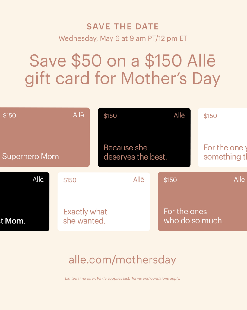 Alle Mother'S Day Gift Cards