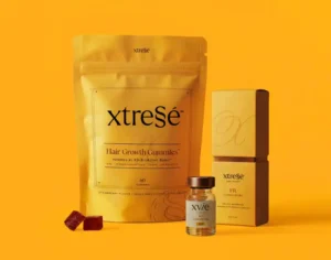 Xtressé™ Xvie Hair Restoration 3 Xtresse Gummies &Amp; Concentrate